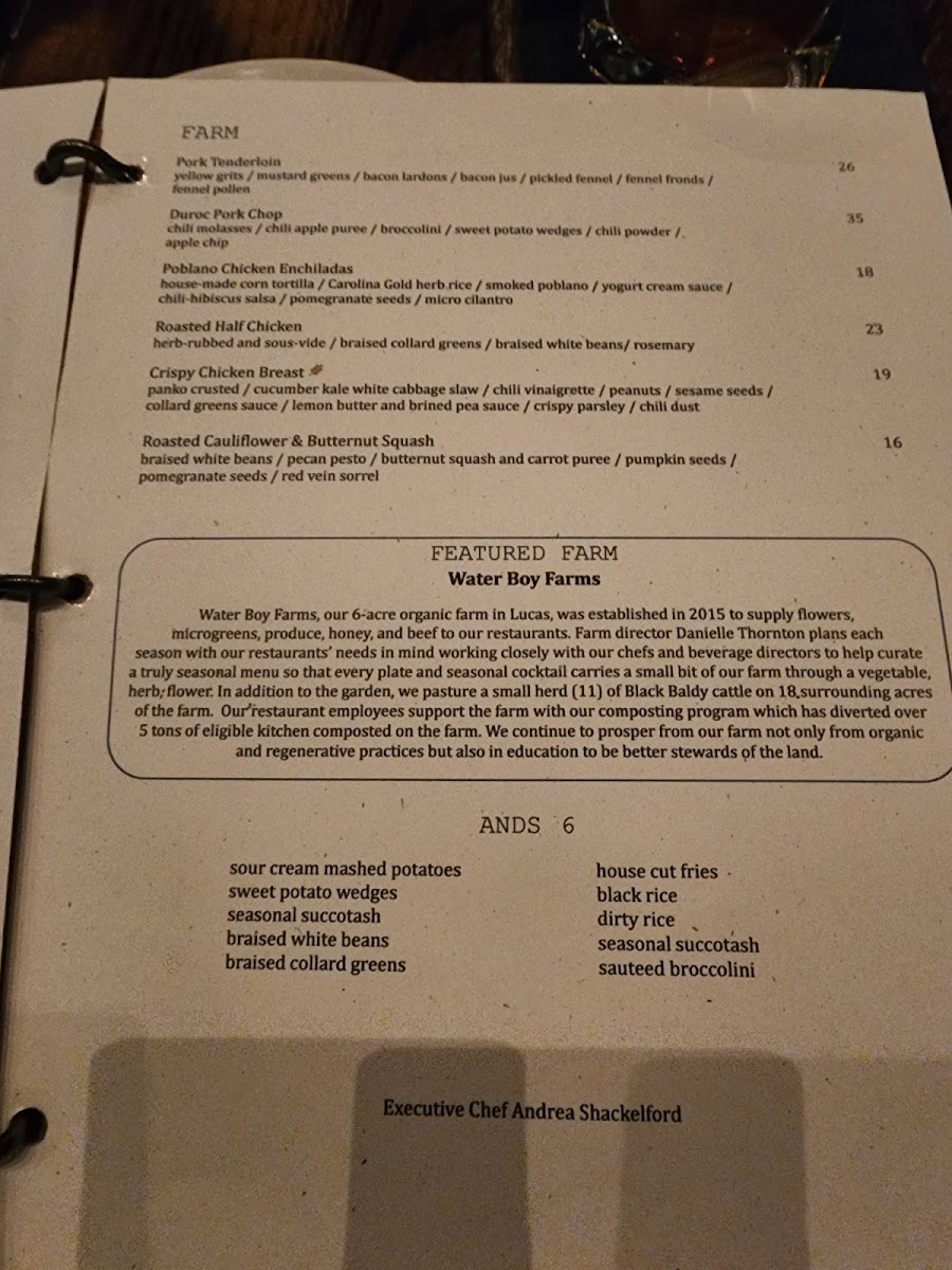 Menu Harvest At The Masonic-6